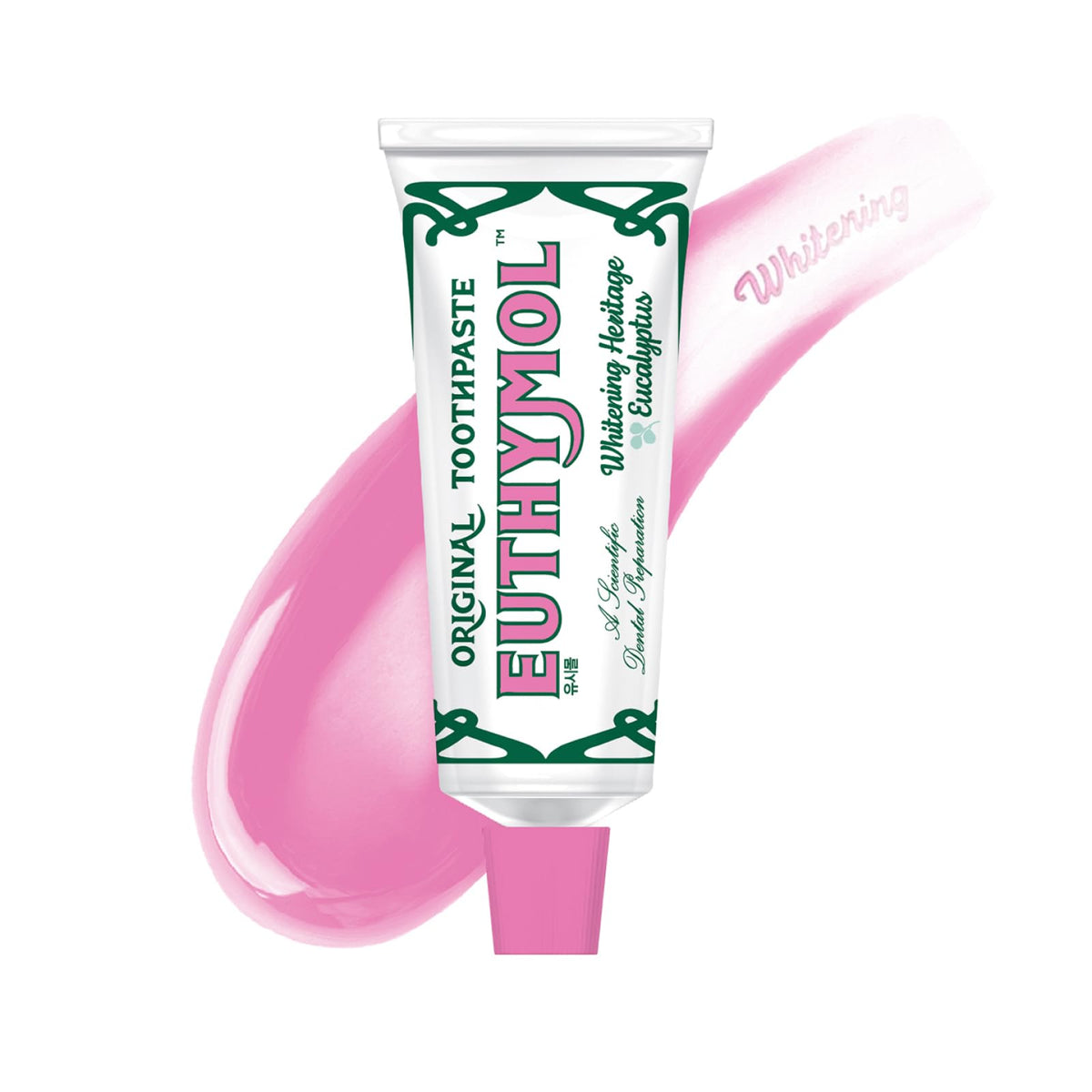 EUTHYMOL Whitening Toothpaste, Stain Removal in 2 Weeks | 3.7 fl oz - thewildfolk EUTHYMOL Whitening Toothpaste, Stain Removal in 2 Weeks | 3.7 fl oz
