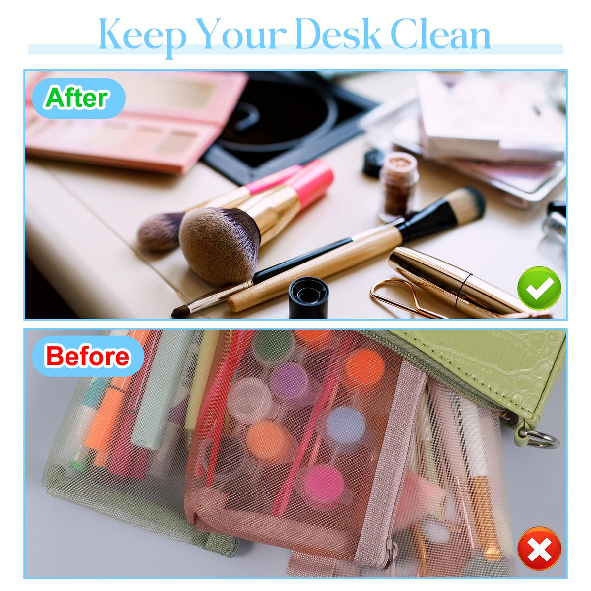 FdcZeyxior 5 PCS Small Clear Makeup Bags, Makeup Brush Bag Portable Travel Cosmetic Bags Multifunctional Small Clear Make up Pouch for Home Office Supplies Cosmetics Make up Travel Accessories - thewildfolk FdcZeyxior 5 PCS Small Clear Makeup Bags, Makeup Brush Bag Portable Travel Cosmetic Bags Multifunctional Small Clear Make up Pouch for Home Office Supplies Cosmetics Make up Travel Accessories
