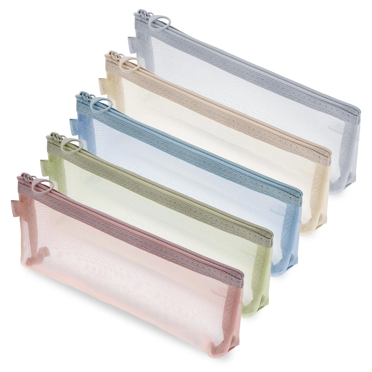 FdcZeyxior 5 PCS Small Clear Makeup Bags, Makeup Brush Bag Portable Travel Cosmetic Bags Multifunctional Small Clear Make up Pouch for Home Office Supplies Cosmetics Make up Travel Accessories - thewildfolk FdcZeyxior 5 PCS Small Clear Makeup Bags, Makeup Brush Bag Portable Travel Cosmetic Bags Multifunctional Small Clear Make up Pouch for Home Office Supplies Cosmetics Make up Travel Accessories