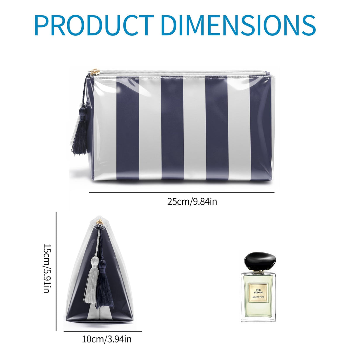 Fozira Makeup Bag for Purse, PVC Toiletry Cosmetic Bags for Women Girls, Waterproof Travel Makeup Bag Organizer Zipper Pouch Beach Summer Vacation Essentials Gifts for Women - thewildfolk Fozira Makeup Bag for Purse, PVC Toiletry Cosmetic Bags for Women Girls, Waterproof Travel Makeup Bag Organizer Zipper Pouch Beach Summer Vacation Essentials Gifts for Women