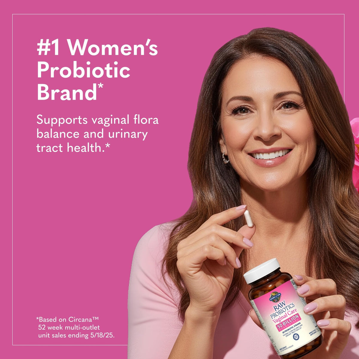 Garden of Life Raw Probiotics Vaginal Care, 50 Billion CFU, 1 Month Supply - thewildfolk Garden of Life Raw Probiotics Vaginal Care, 50 Billion CFU, 1 Month Supply
