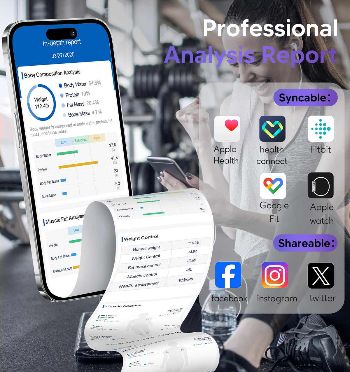 GE Smart Scale for Body Weight: Full Body Composition Analyzer, 50+ Metrics - thewildfolk GE Smart Scale for Body Weight: Full Body Composition Analyzer, 50+ Metrics