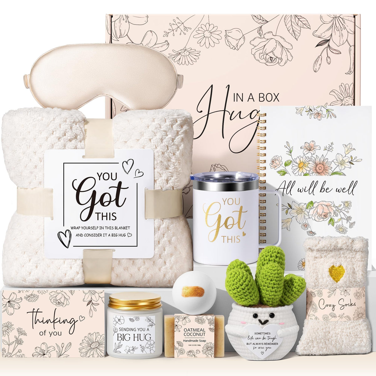 Get Well Soon Gifts Baskets for Women Spa Self Care Package After Surgery - thewildfolk Get Well Soon Gifts Baskets for Women Spa Self Care Package After Surgery