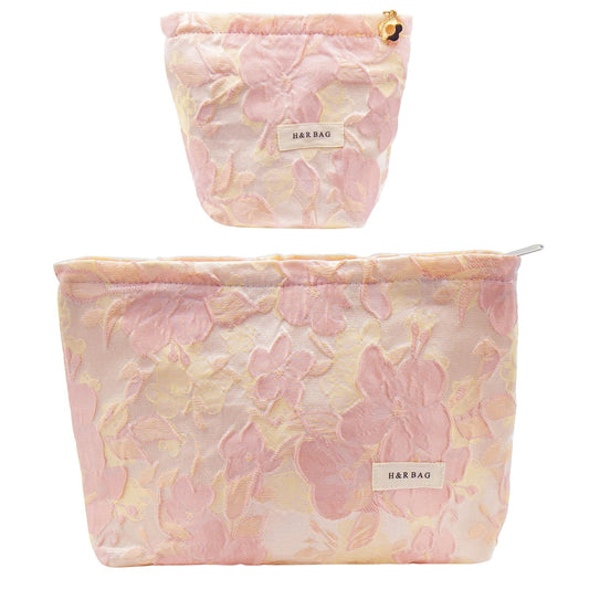 getgto 2 Pcs Makeup Bags, Large Cosmetic Bag Travel Toiletry Bag - thewildfolk getgto 2 Pcs Makeup Bags, Large Cosmetic Bag Travel Toiletry Bag