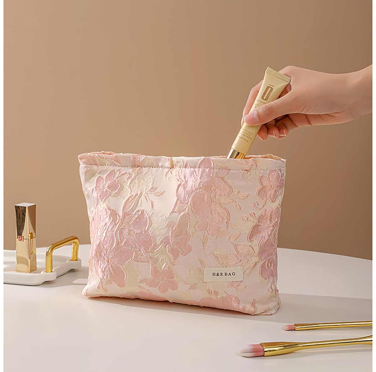 getgto 2 Pcs Makeup Bags, Large Cosmetic Bag Travel Toiletry Bag - thewildfolk getgto 2 Pcs Makeup Bags, Large Cosmetic Bag Travel Toiletry Bag