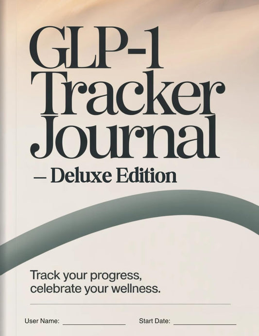 GLP-1 Tracker Journal - Deluxe Edition: Track Your Progress, Celebrate Your Wellness - thewildfolk GLP-1 Tracker Journal - Deluxe Edition: Track Your Progress, Celebrate Your Wellness