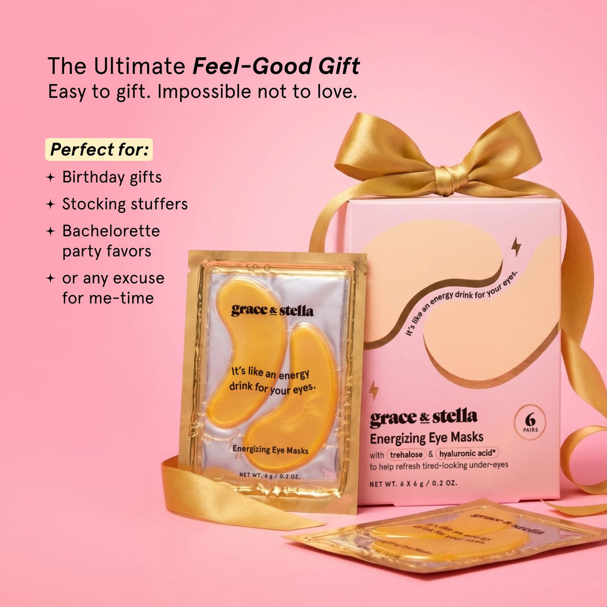 grace & stella Award Winning Under Eye Mask - Birthday Gifts for Women - Gel Eye Patches for Dark Circles, Puffy Eyes, Wrinkles, Undereye Bags - Gifts for Teen Girls - Vegan (48 Pairs, Gold) - thewildfolk grace & stella Award Winning Under Eye Mask - Birthday Gifts for Women - Gel Eye Patches for Dark Circles, Puffy Eyes, Wrinkles, Undereye Bags - Gifts for Teen Girls - Vegan (48 Pairs, Gold)