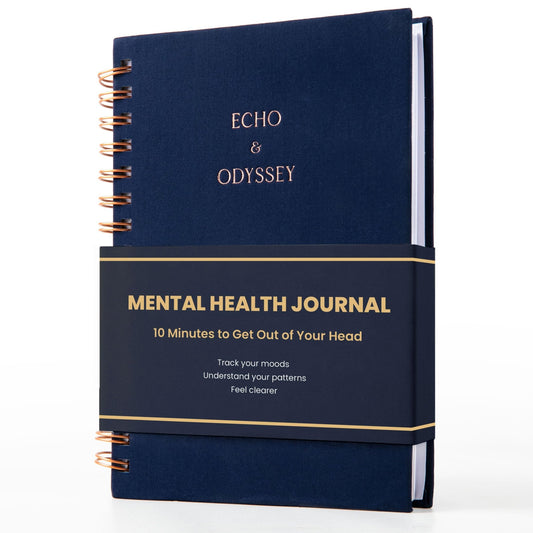 Guided Journal - Mental Health, Anxiety, Depression, Women, Men - thewildfolk Guided Journal - Mental Health, Anxiety, Depression, Women, Men