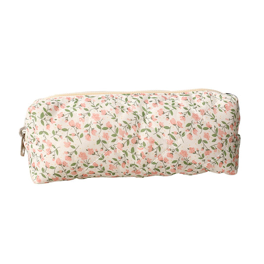 HABUAETY Makeup Bag Small Cosmetic Bags for Purse Women Girls Flower Simple Make Up Pouch - thewildfolk HABUAETY Makeup Bag Small Cosmetic Bags for Purse Women Girls Flower Simple Make Up Pouch