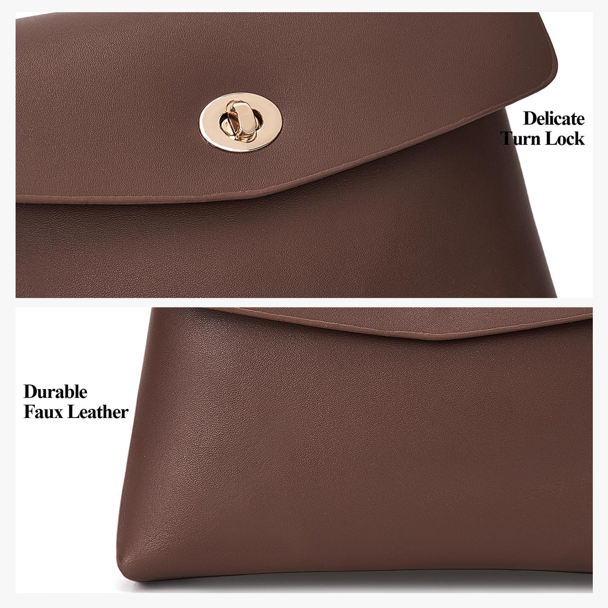 HiTotes Makeup Bag Travel Makeup Pouch for Women Small Cosmetic Pouch PU Leather Pouch Bag Clutch Purse - thewildfolk HiTotes Makeup Bag Travel Makeup Pouch for Women Small Cosmetic Pouch PU Leather Pouch Bag Clutch Purse