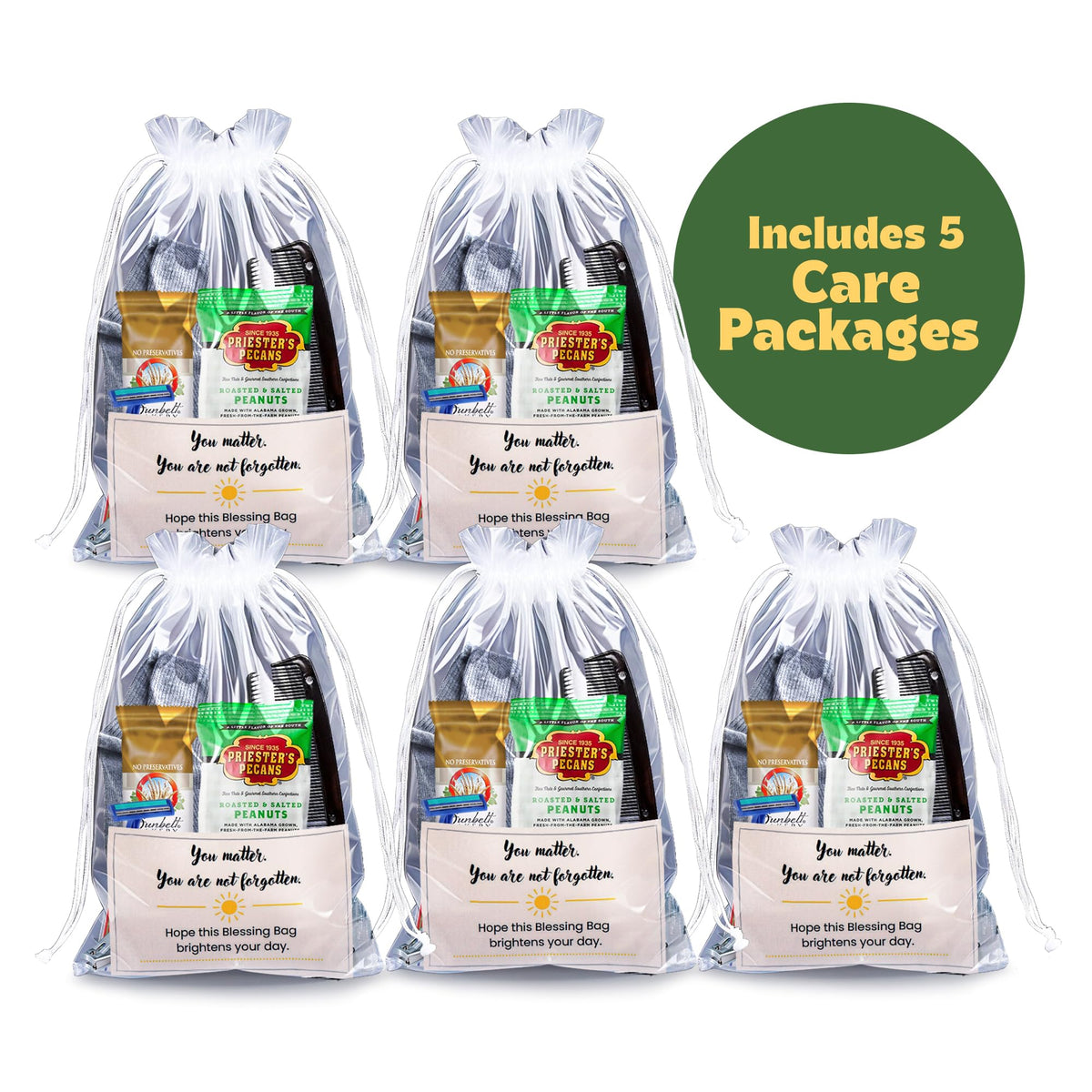 Homeless Care Package (5 Count) – Complete Hygiene Kits for homeless includes Food, Socks, First Aid and Personal Care Items – 100% Pre-Assembled & Ready to Distribute - Ideal for Outreach and Charity - thewildfolk Homeless Care Package (5 Count) – Complete Hygiene Kits for homeless includes Food, Socks, First Aid and Personal Care Items – 100% Pre-Assembled & Ready to Distribute - Ideal for Outreach and Charity