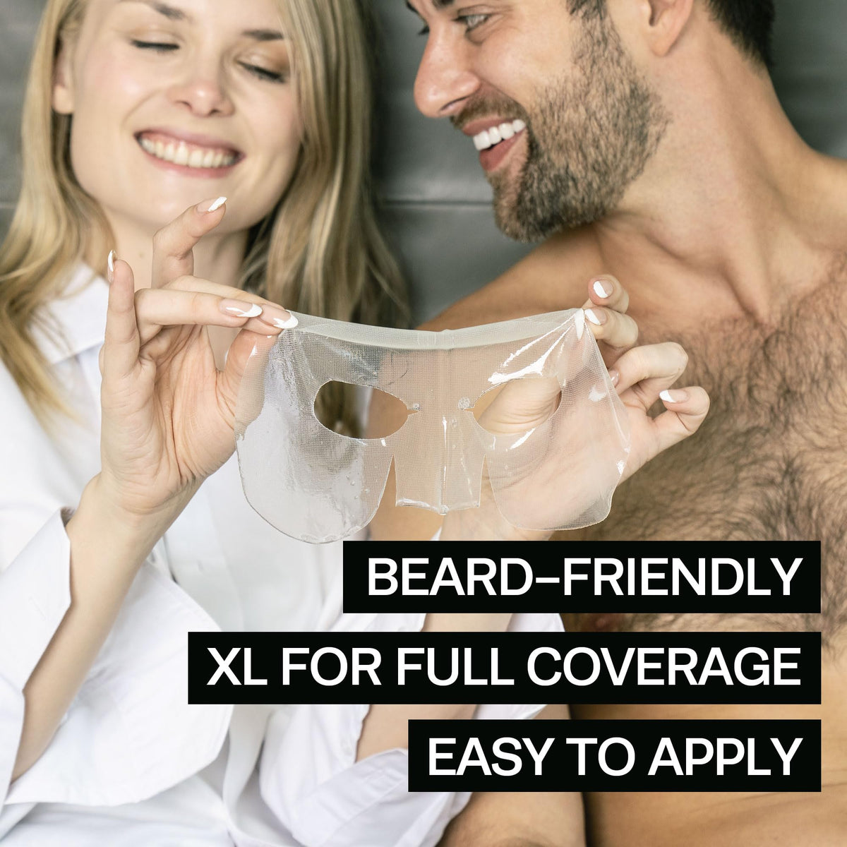 HommeFace Men’s Revitalizing Hydrogel Facial Mask Set (5ct) - Hydrating, Beard-Friendly, Anti-Aging, Soothing Face Sheet Masks - Korean Skincare Technology with Hyaluronic Acid, Vitamins & Peptides - thewildfolk HommeFace Men’s Revitalizing Hydrogel Facial Mask Set (5ct) - Hydrating, Beard-Friendly, Anti-Aging, Soothing Face Sheet Masks - Korean Skincare Technology with Hyaluronic Acid, Vitamins & Peptides