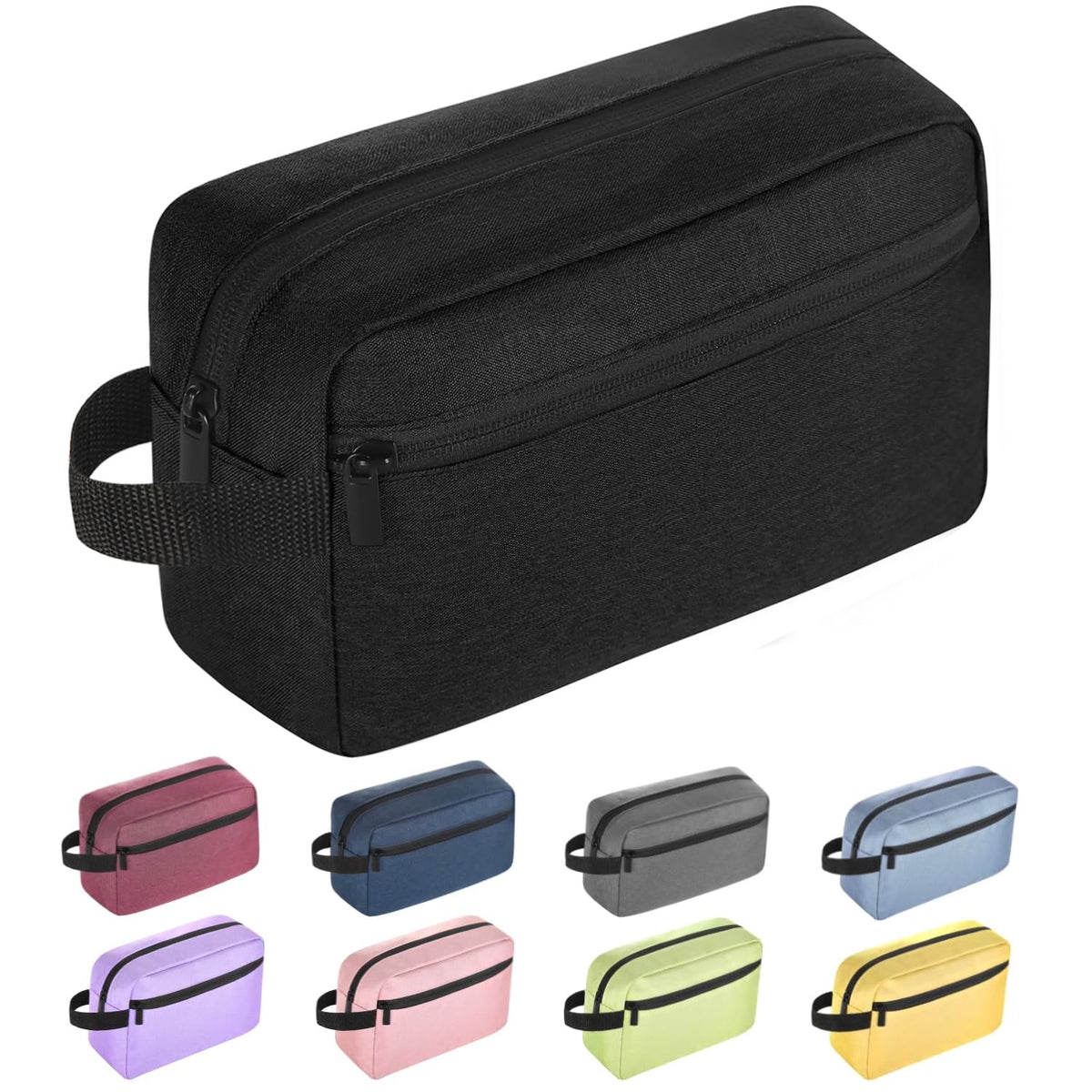Icramsy Travel Toiletry bag Toiletry bag for women men Hanging Cosmetic bag Travel accessories for Women Men (Black) - thewildfolk Icramsy Travel Toiletry bag Toiletry bag for women men Hanging Cosmetic bag Travel accessories for Women Men (Black)