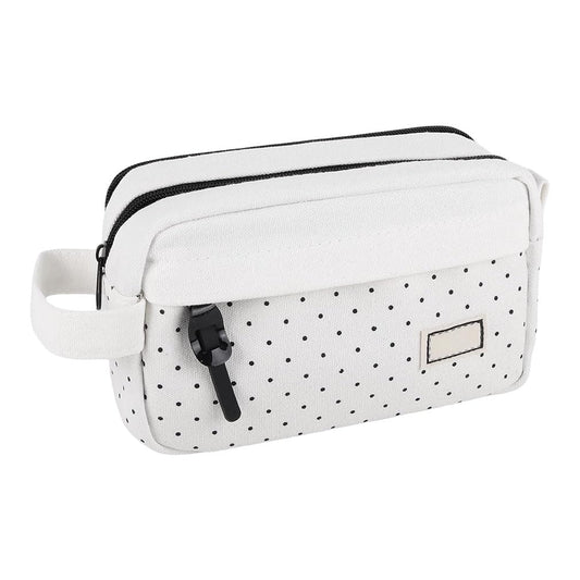 iSuperb Big Capacity Pencil Case Polka Dots Pencil Pouch Bag - thewildfolk iSuperb Big Capacity Pencil Case Polka Dots Pencil Pouch Bag