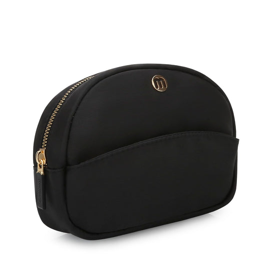 JINSI Small Travel Makeup Bag, Nylon Cosmetic Toiletry Organizer Pouch - thewildfolk JINSI Small Travel Makeup Bag, Nylon Cosmetic Toiletry Organizer Pouch