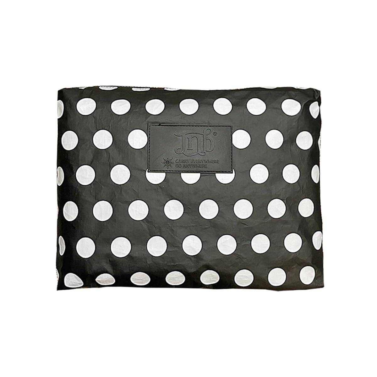 JNB 100% Coated Tyvek Material Polka Dot Beach Pouch, Waterproof Pouch for Beach, Make-up, Wet Dry Bag,Clutch, Bk01 - thewildfolk JNB 100% Coated Tyvek Material Polka Dot Beach Pouch, Waterproof Pouch for Beach, Make-up, Wet Dry Bag,Clutch, Bk01