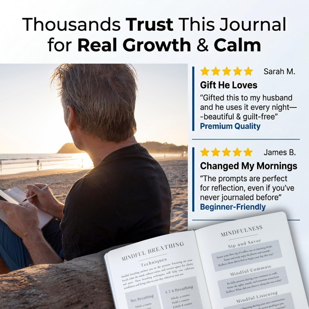 Journal for Men: Mental Health Journal - thewildfolk Journal for Men: Mental Health Journal