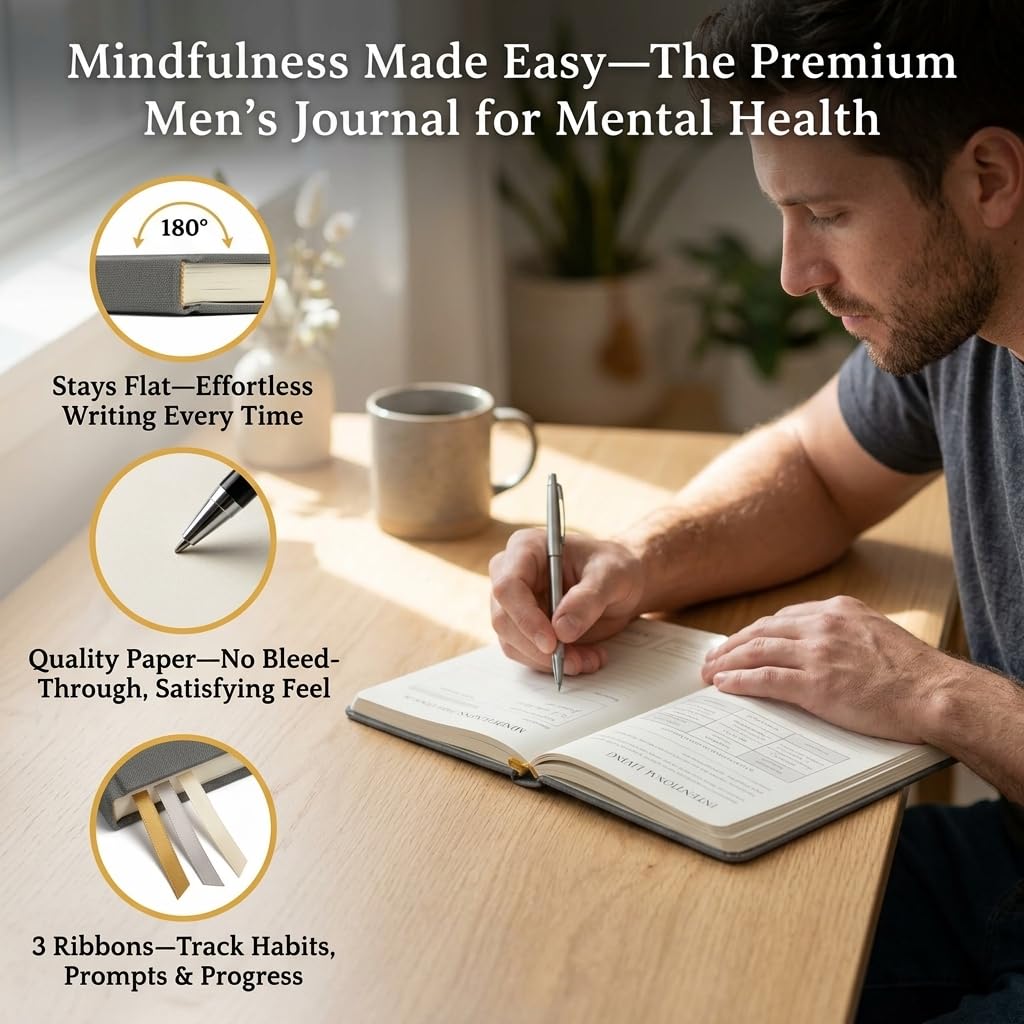 Journal for Men: Mental Health Journal - thewildfolk Journal for Men: Mental Health Journal