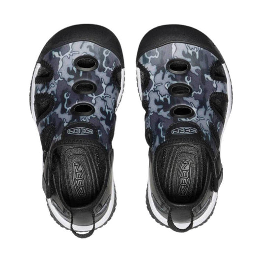 KEEN Little Kids' Stingray - Black/Camo - ONLINE STORE CREDIT/EXCHANGE ONLY