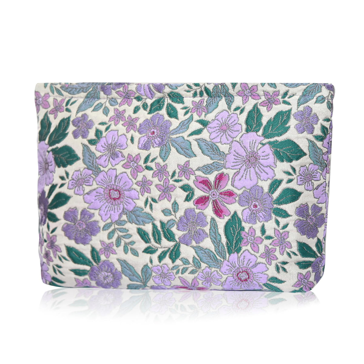 KeYaMee Make Up Bag Cosmetic Bags for Travel Women Floral Organizer Pouch - thewildfolk KeYaMee Make Up Bag Cosmetic Bags for Travel Women Floral Organizer Pouch