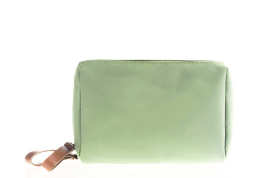 Kososuru Small Makeup Bag for Purse Portable Waterproof Cosmetic Bag Travel Makeup Pouch for Women (Green, Square) - thewildfolk Kososuru Small Makeup Bag for Purse Portable Waterproof Cosmetic Bag Travel Makeup Pouch for Women (Green, Square)