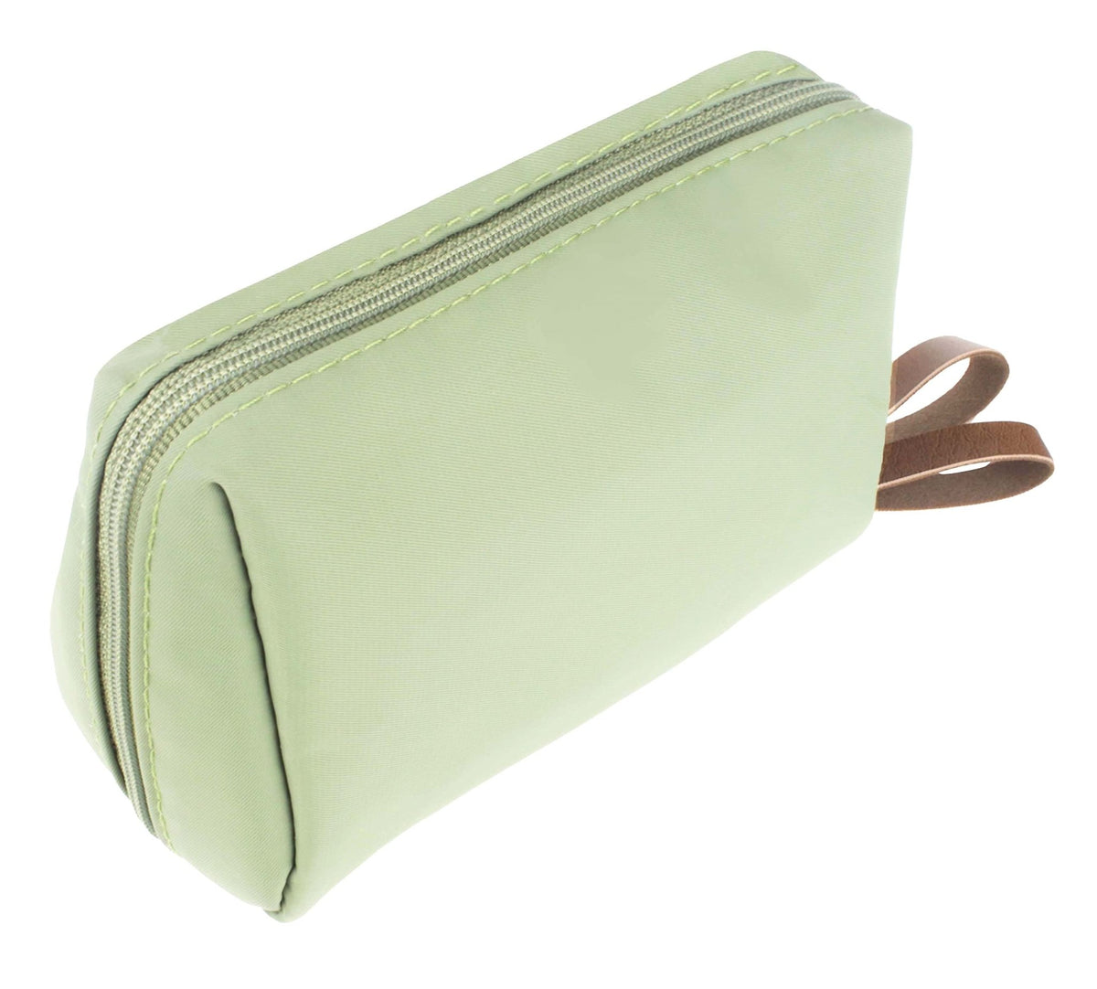 Kososuru Small Makeup Bag for Purse Portable Waterproof Cosmetic Bag Travel Makeup Pouch for Women (Green, Square) - thewildfolk Kososuru Small Makeup Bag for Purse Portable Waterproof Cosmetic Bag Travel Makeup Pouch for Women (Green, Square)