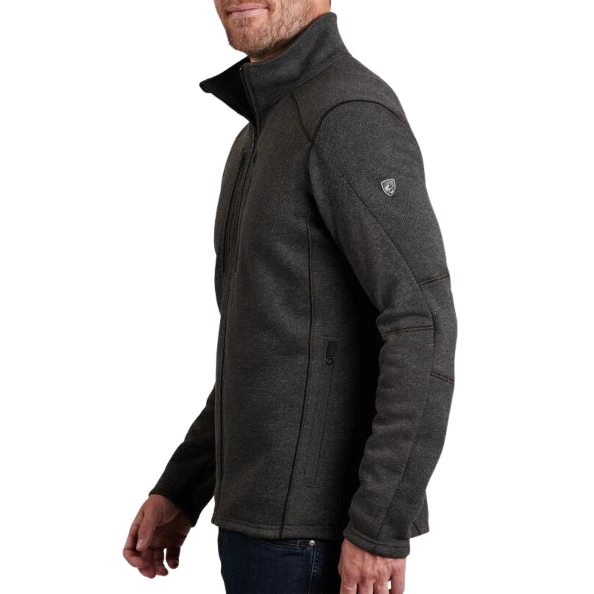 Kuhl Mens Interceptr Full Zip - Steel