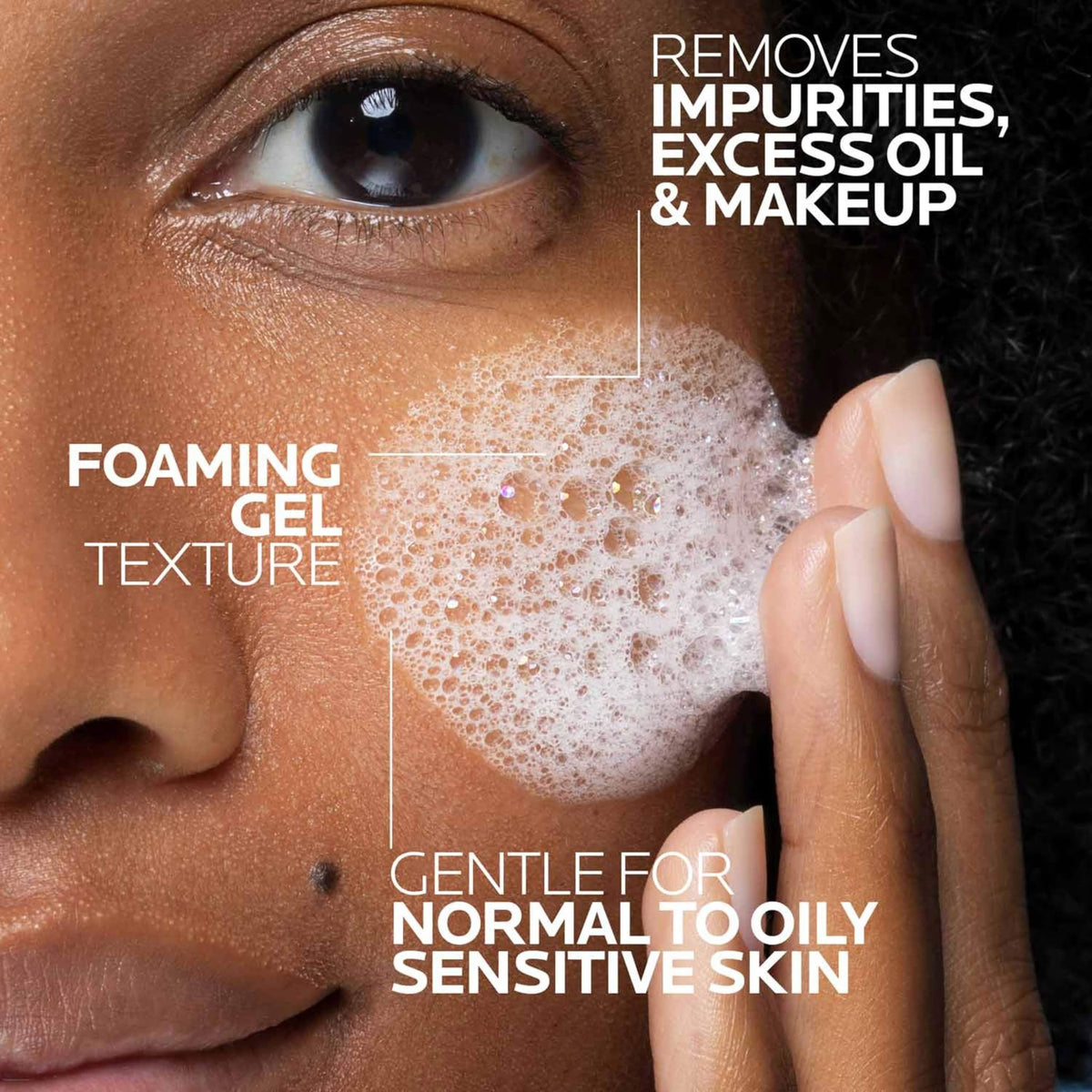 La Roche-Posay Toleriane Purifying Foaming Facial Cleanser, 13.52oz - thewildfolk La Roche-Posay Toleriane Purifying Foaming Facial Cleanser, 13.52oz