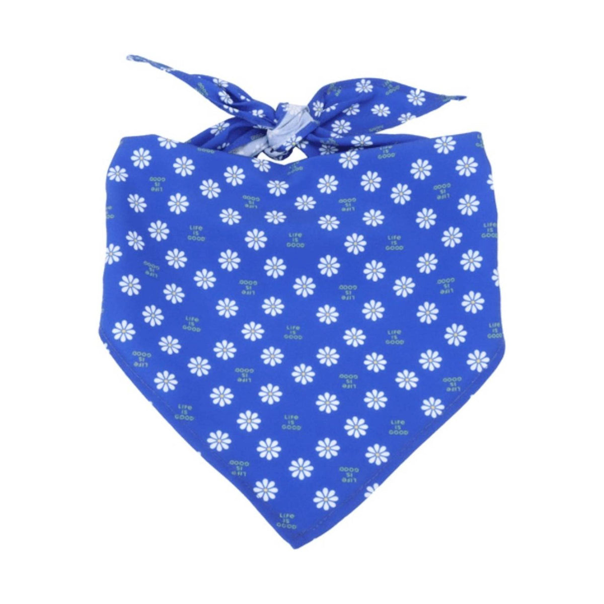Life Is Good Daisy Dog Bandana - Royal Blue