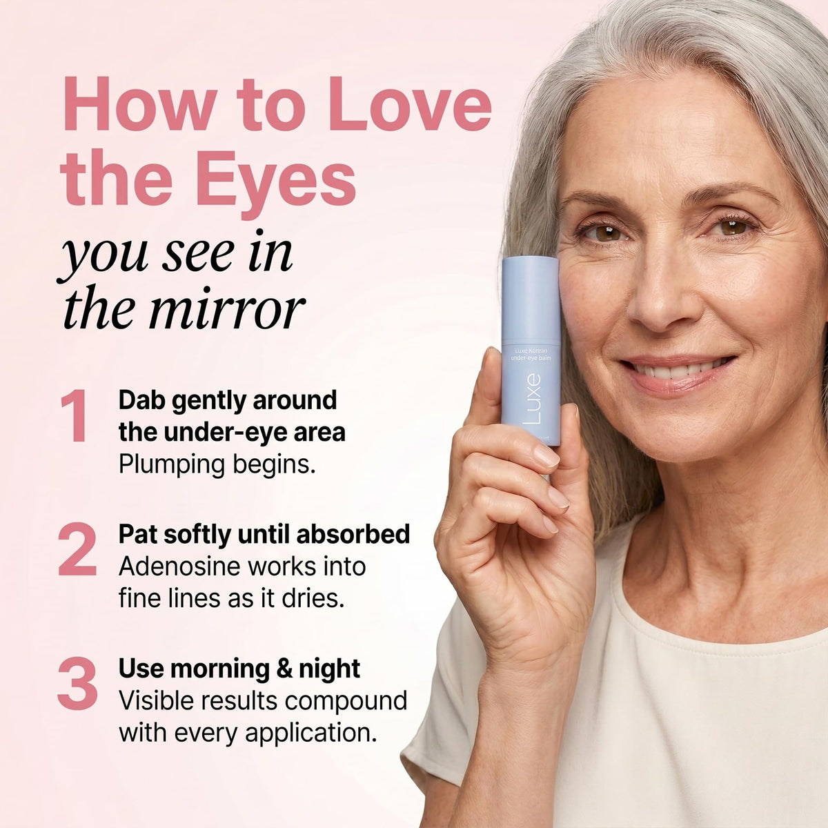 Luxe Korean Under Eye Balm – Lift & Firm 3-in-1 Multi Balm Stick, Hydrating, Smoothing, and Refreshing Eye Care for Dark Circles, Puffiness, and Fine Lines, with PDRN Collagen Extract - thewildfolk Luxe Korean Under Eye Balm – Lift & Firm 3-in-1 Multi Balm Stick, Hydrating, Smoothing, and Refreshing Eye Care for Dark Circles, Puffiness, and Fine Lines, with PDRN Collagen Extract
