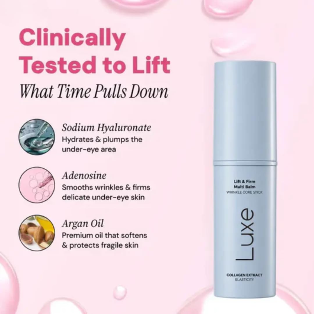 Luxe Korean Under Eye Balm – Lift & Firm 3-in-1 Multi Balm Stick, Hydrating, Smoothing, and Refreshing Eye Care for Dark Circles, Puffiness, and Fine Lines, with PDRN Collagen Extract - thewildfolk Luxe Korean Under Eye Balm – Lift & Firm 3-in-1 Multi Balm Stick, Hydrating, Smoothing, and Refreshing Eye Care for Dark Circles, Puffiness, and Fine Lines, with PDRN Collagen Extract
