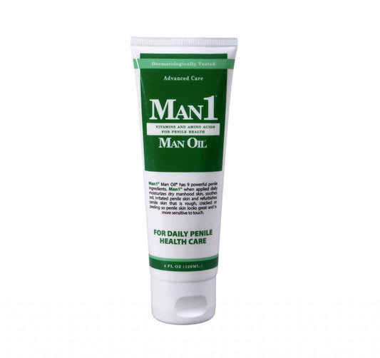 Man1 Man Oil Penile Health Cream - Advanced Care, treat dry, red, cracked, discolored, irritated or peeling male skin - thewildfolk Man1 Man Oil Penile Health Cream - Advanced Care, treat dry, red, cracked, discolored, irritated or peeling male skin