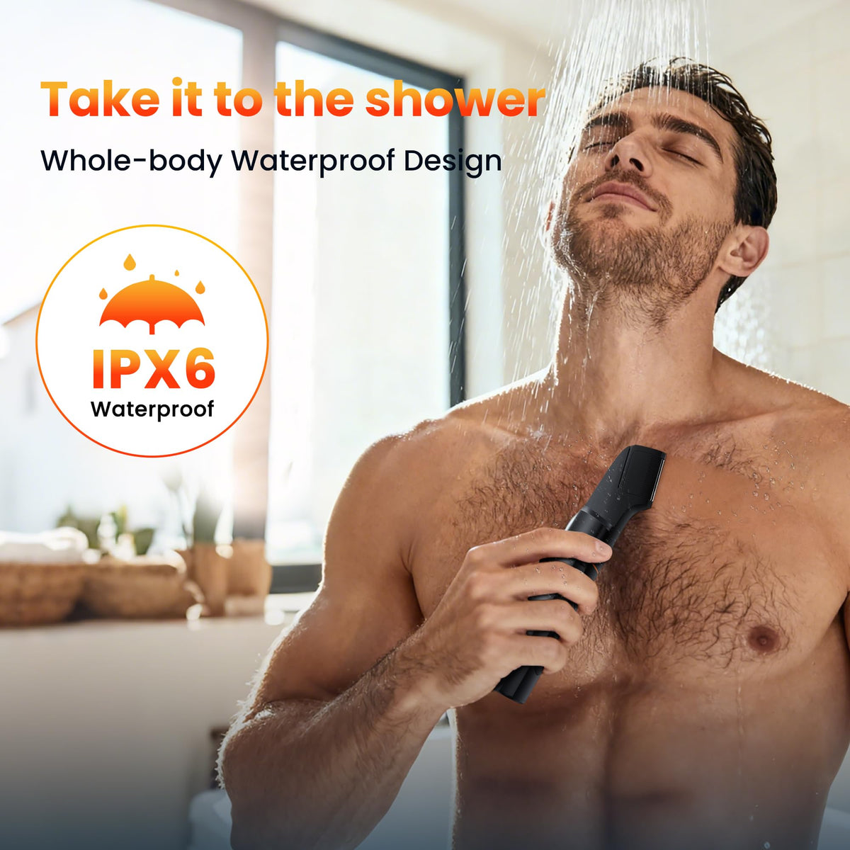 MAXGROOM Manscape Body Hair Trimmer for Men, Waterproof Pubic, Groin & Ball Shaver, No-Nick Mens Electric Grooming Kit with LED Display, USB Rechargeable, Adjustable Guide Comb - thewildfolk MAXGROOM Manscape Body Hair Trimmer for Men, Waterproof Pubic, Groin & Ball Shaver, No-Nick Mens Electric Grooming Kit with LED Display, USB Rechargeable, Adjustable Guide Comb