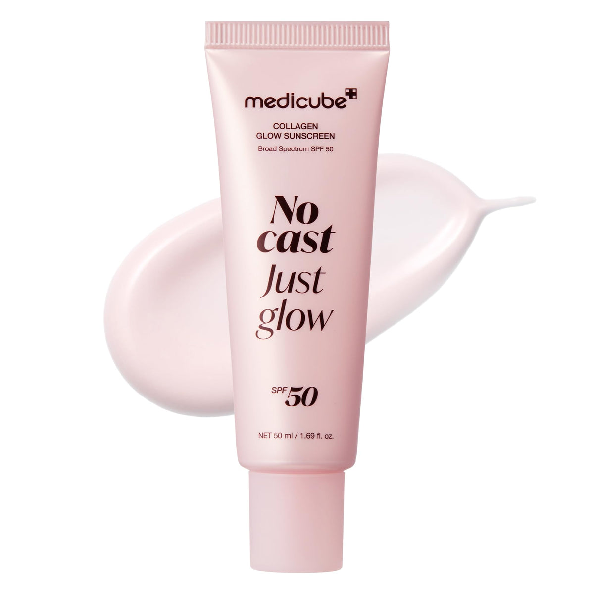 medicube Sunscreen No Cast Just Glow Collagen, SPF 50 - thewildfolk medicube Sunscreen No Cast Just Glow Collagen, SPF 50