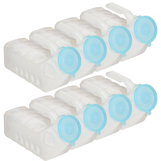 MedVance Urinals for Men 1000ml, Spill Proof Glow in the Dark Lid, 8 Pack - thewildfolk MedVance Urinals for Men 1000ml, Spill Proof Glow in the Dark Lid, 8 Pack