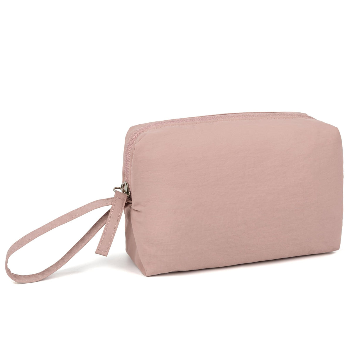MUHUASHI Mini Cosmetic Bag, Daily Waterproof Makeup Purse and Toiletry Organizer Case, Foldable Lightweight Clutch Pouch Bag (7-Dark Pink) - thewildfolk MUHUASHI Mini Cosmetic Bag, Daily Waterproof Makeup Purse and Toiletry Organizer Case, Foldable Lightweight Clutch Pouch Bag (7-Dark Pink)