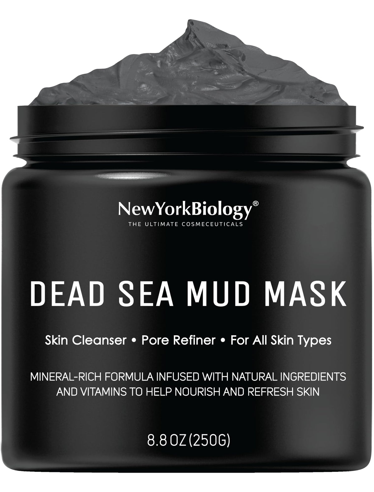 New York Biology Dead Sea Mud Mask for Face & Body - 8.8 oz - thewildfolk New York Biology Dead Sea Mud Mask for Face & Body - 8.8 oz