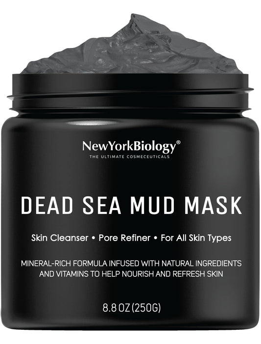 New York Biology Dead Sea Mud Mask for Face & Body - 8.8 oz - thewildfolk New York Biology Dead Sea Mud Mask for Face & Body - 8.8 oz
