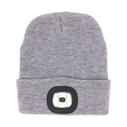 Night Scope Knit Beanie - Gray
