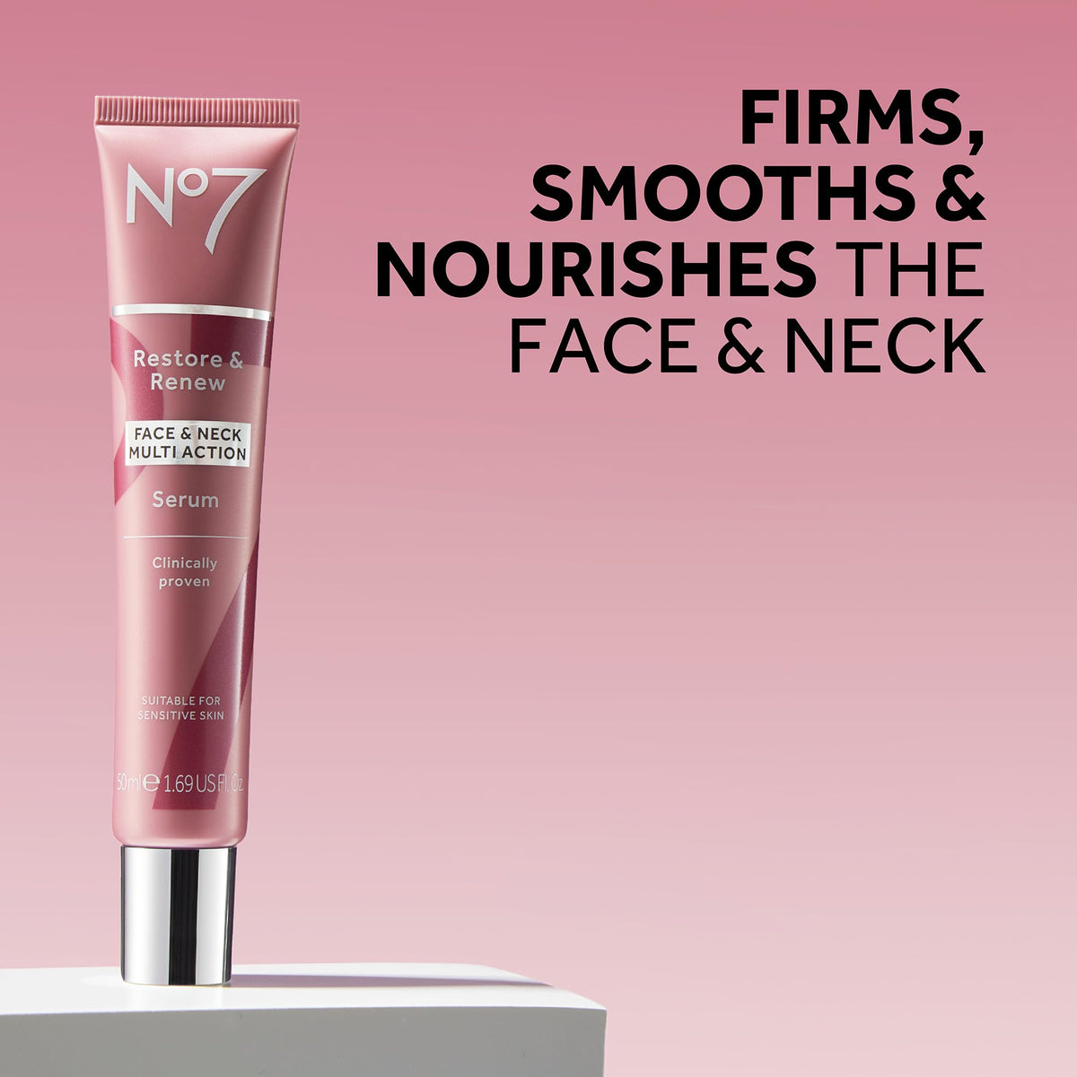 No7 Restore & Renew Face & Neck Sculpting Skincare System, 3-Piece Kit - thewildfolk No7 Restore & Renew Face & Neck Sculpting Skincare System, 3-Piece Kit