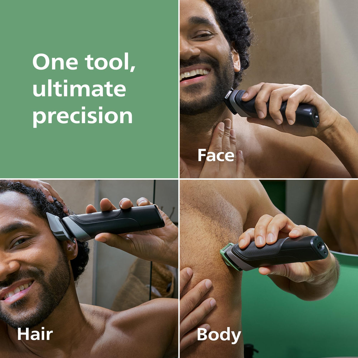 Norelco Philips All-in-One 5000 18-in-1 Trimmer, Face, Hair & Body, Black - thewildfolk Norelco Philips All-in-One 5000 18-in-1 Trimmer, Face, Hair & Body, Black