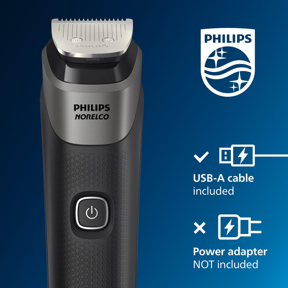 Norelco Philips All-in-One 5000 18-in-1 Trimmer, Face, Hair & Body, Black - thewildfolk Norelco Philips All-in-One 5000 18-in-1 Trimmer, Face, Hair & Body, Black