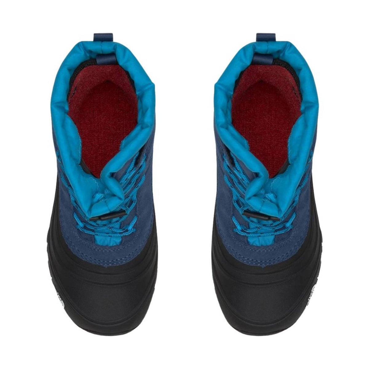 North Face Kids' Alpenglow V Waterproof Winter Boots - Shady Blue/Acoustic Blue