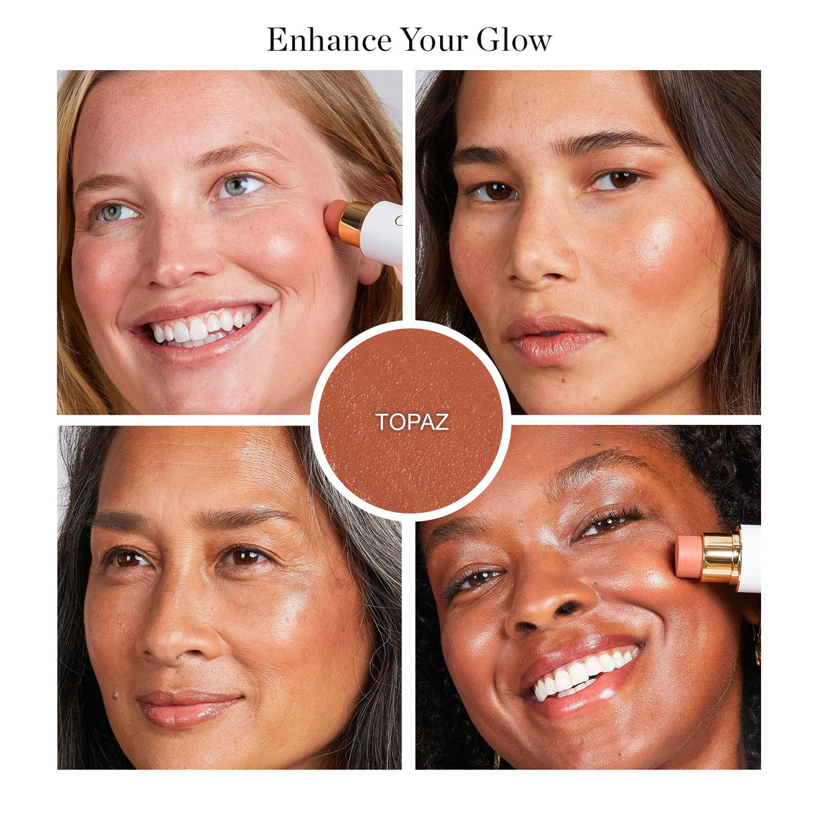Ogee Sculpted Face Stick (TOPAZ - MATTE ROSY PEACH) Certified Organic Blush Stick - Multi-Use Cream Blush & Highlighter Stick - thewildfolk Ogee Sculpted Face Stick (TOPAZ - MATTE ROSY PEACH) Certified Organic Blush Stick - Multi-Use Cream Blush & Highlighter Stick