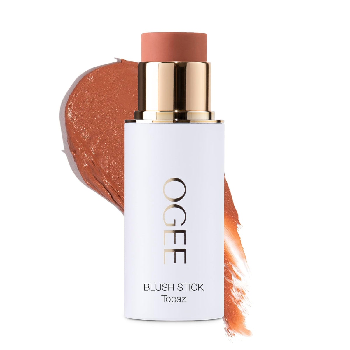 Ogee Sculpted Face Stick (TOPAZ - MATTE ROSY PEACH) Certified Organic Blush Stick - Multi-Use Cream Blush & Highlighter Stick - thewildfolk Ogee Sculpted Face Stick (TOPAZ - MATTE ROSY PEACH) Certified Organic Blush Stick - Multi-Use Cream Blush & Highlighter Stick