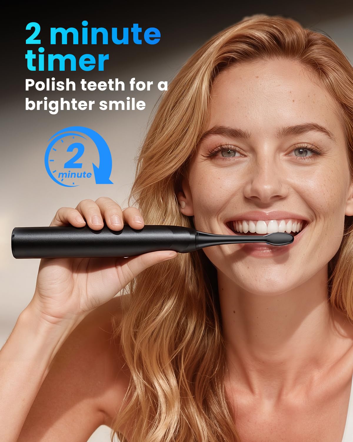 Onlyone Electric Toothbrush for Adults, Rechargeable Electric Toothbrush with 8 Brush Heads, Travel Case, Charging Base & Wireless Charging - 5 Modes with Smart Timer - thewildfolk Onlyone Electric Toothbrush for Adults, Rechargeable Electric Toothbrush with 8 Brush Heads, Travel Case, Charging Base & Wireless Charging - 5 Modes with Smart Timer
