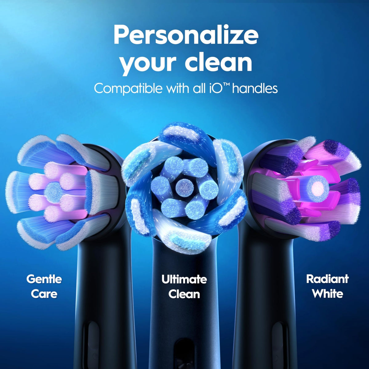 Oral-B iO Series 3 Limited Deep Clean Rechargeable Electric Toothbrush for Adults, Black, 3 Modes, Smart Pressure Sensor, Plaque Removal and Gum Care, 2 Replacement Brush Heads, Travel Case - thewildfolk Oral-B iO Series 3 Limited Deep Clean Rechargeable Electric Toothbrush for Adults, Black, 3 Modes, Smart Pressure Sensor, Plaque Removal and Gum Care, 2 Replacement Brush Heads, Travel Case