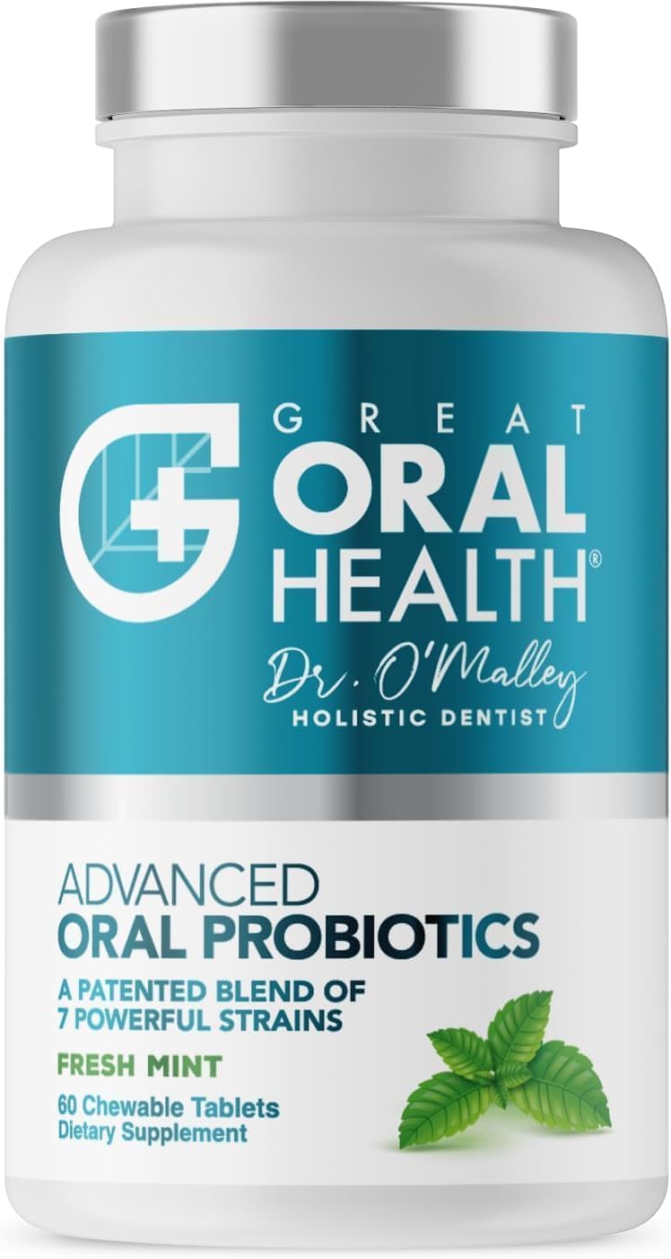 Oral Probiotics for Mouth Bad Breath Treatment for Adults; Dentist Formulated Dental Probiotics for Teeth and Gums Health & Chronic Halitosis with BLIS K12 M18, 60 Chewable Oral Health Tablets Mint - thewildfolk Oral Probiotics for Mouth Bad Breath Treatment for Adults; Dentist Formulated Dental Probiotics for Teeth and Gums Health & Chronic Halitosis with BLIS K12 M18, 60 Chewable Oral Health Tablets Mint