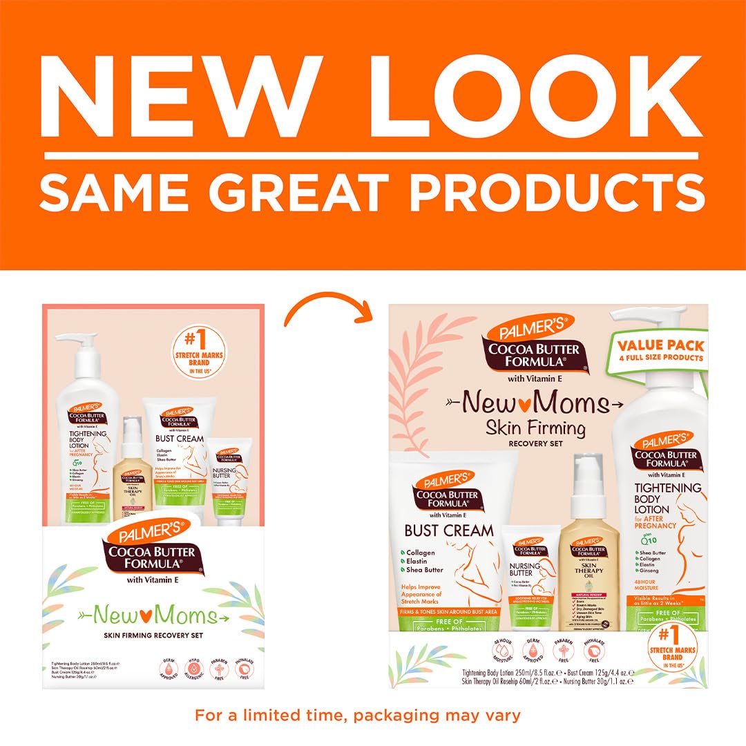Palmer's Postpartum Essentials Cocoa Butter Formula Skin Care Kit (4 Piece) - thewildfolk Palmer's Postpartum Essentials Cocoa Butter Formula Skin Care Kit (4 Piece)