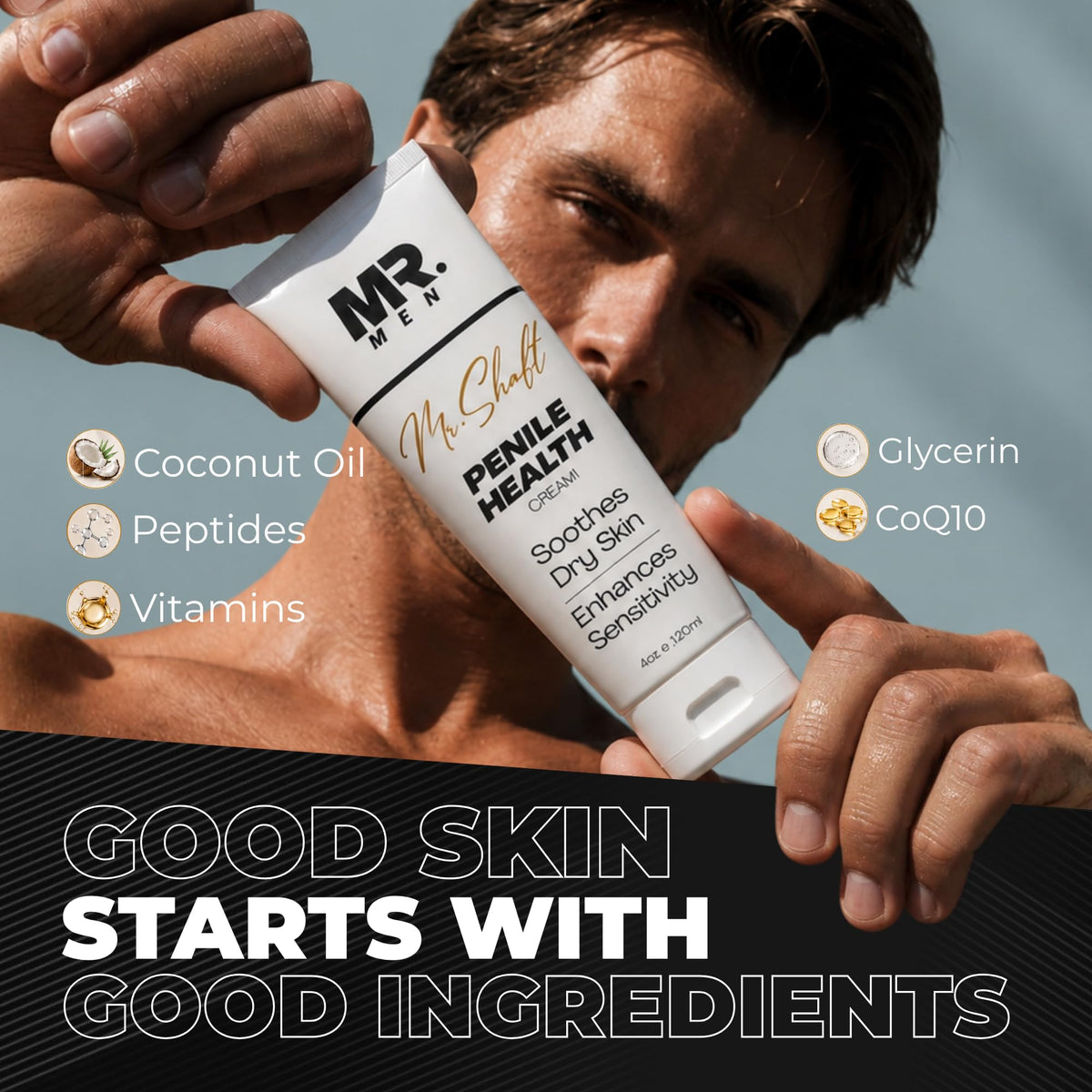 Penile Moisturizer Cream for Men – Fragrance-Free for Dry & Chafed Skin 4oz - thewildfolk Penile Moisturizer Cream for Men – Fragrance-Free for Dry & Chafed Skin 4oz